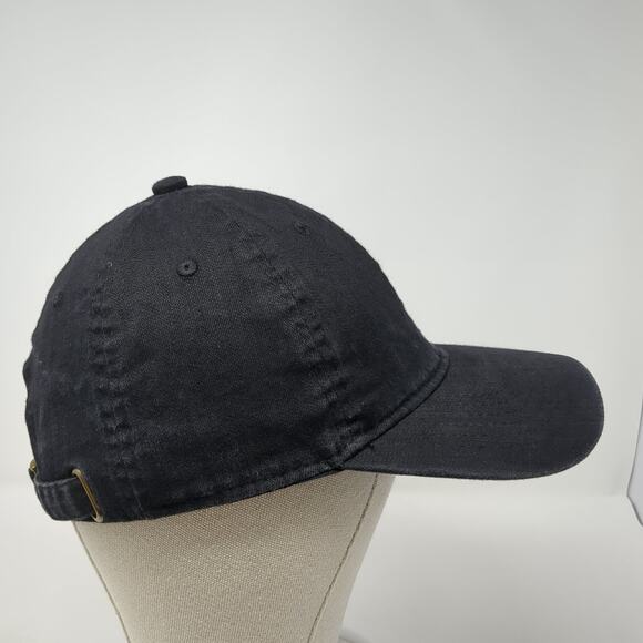 Unbranded Slideback Baseball Cap Black One Size Blank Outdoor Casual - Picture 5 of 9